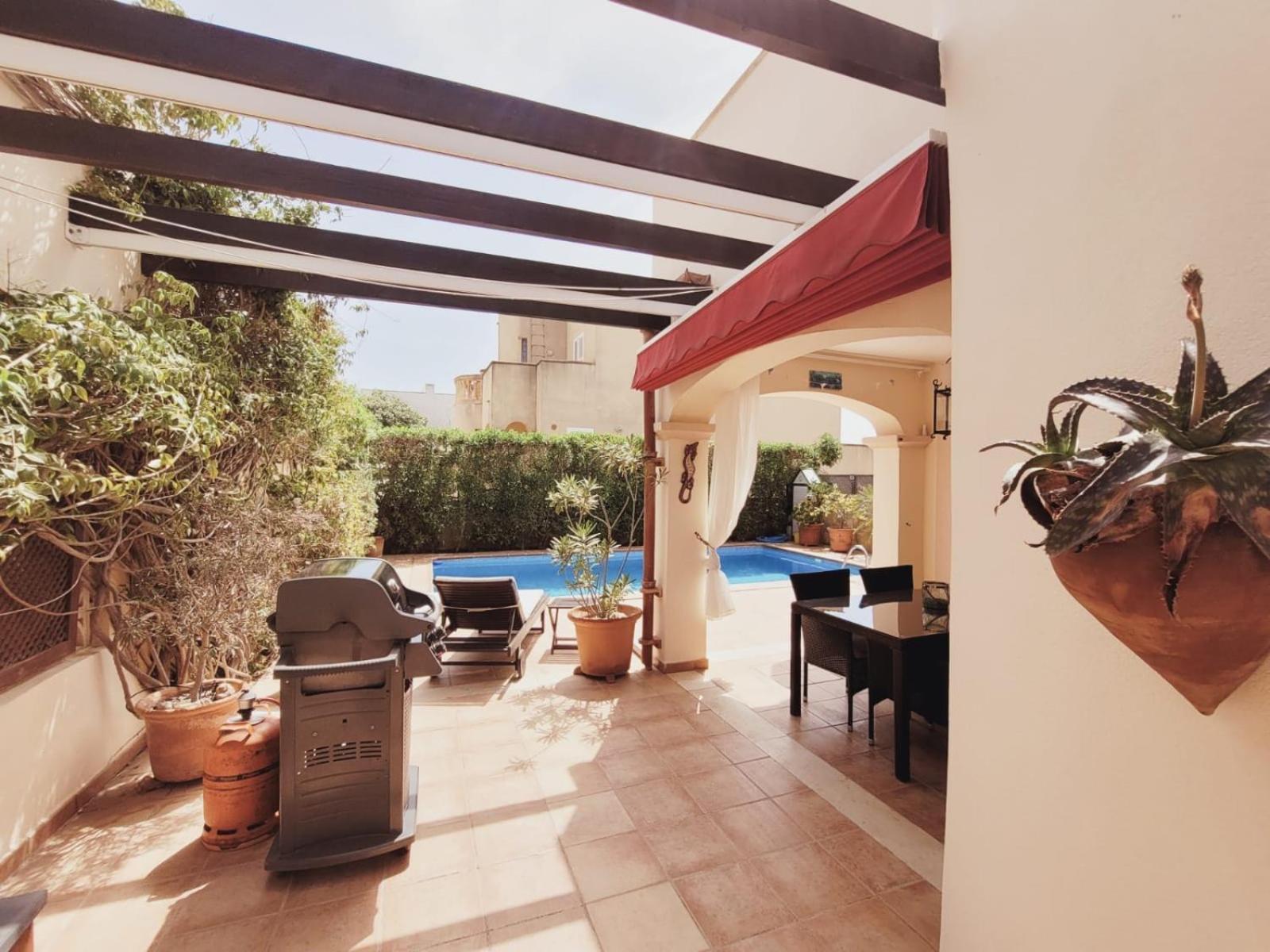 Ferienhaus Casa Yelmo Cala Mandia  Exterior photo